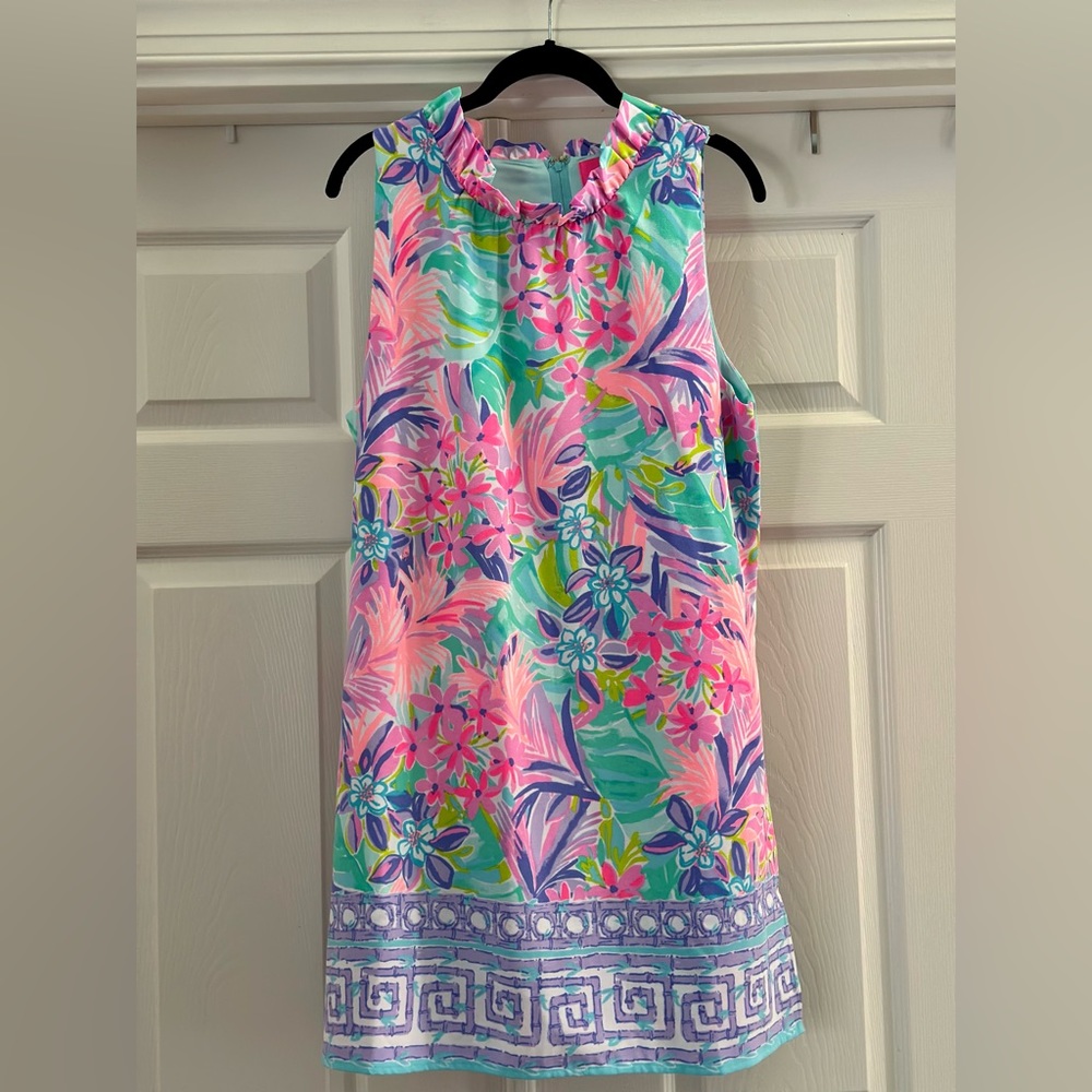 New without tags Lilly Pulitzer romper print It Was All A Dream size 14